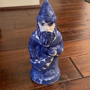 Shard Pottery of Maine Blue and White Figurine EUC